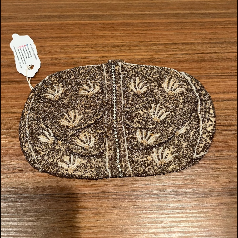 Vintage Beaded Clutch